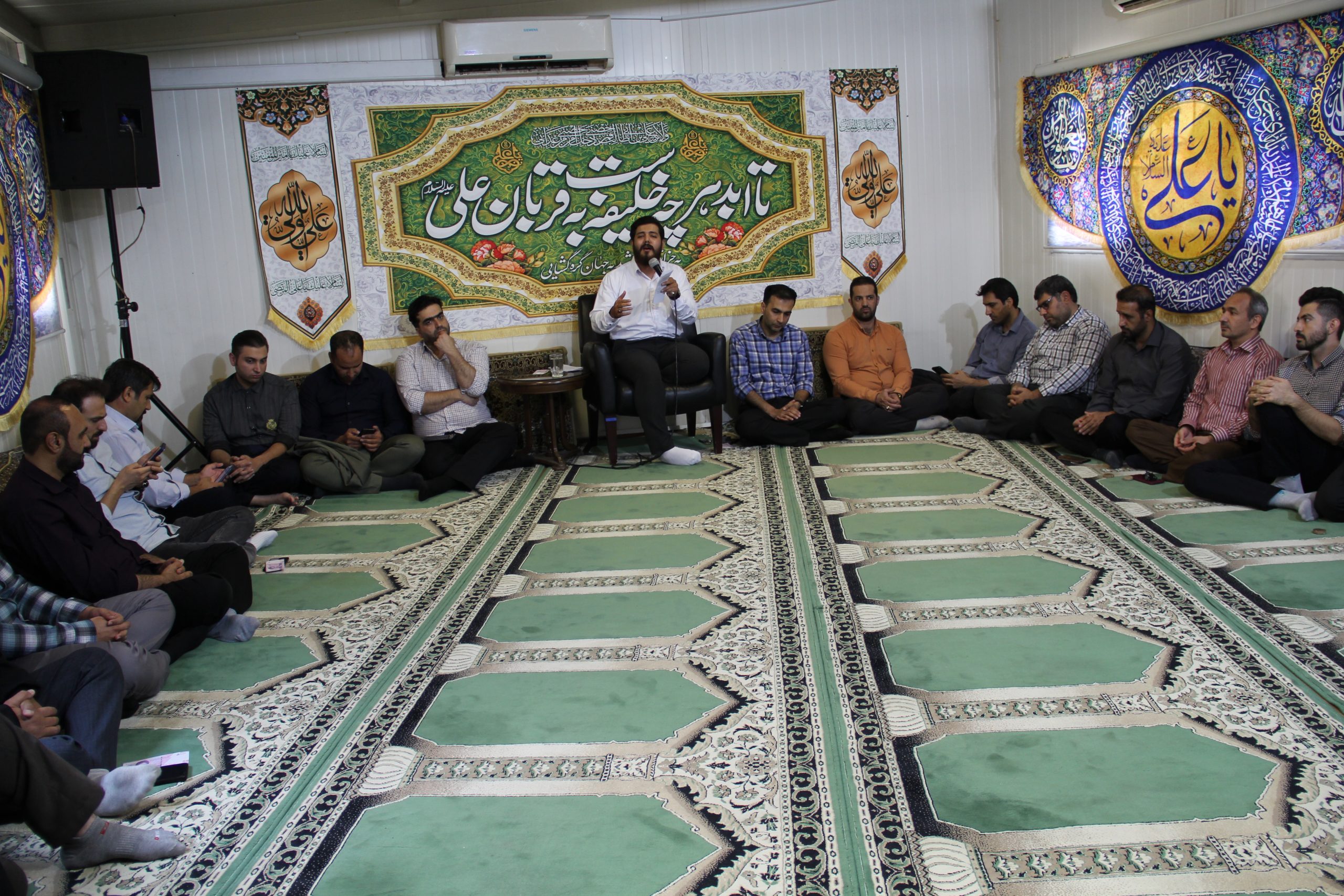 گزارش مراسم جشن عید غدیر خم در بنیاد